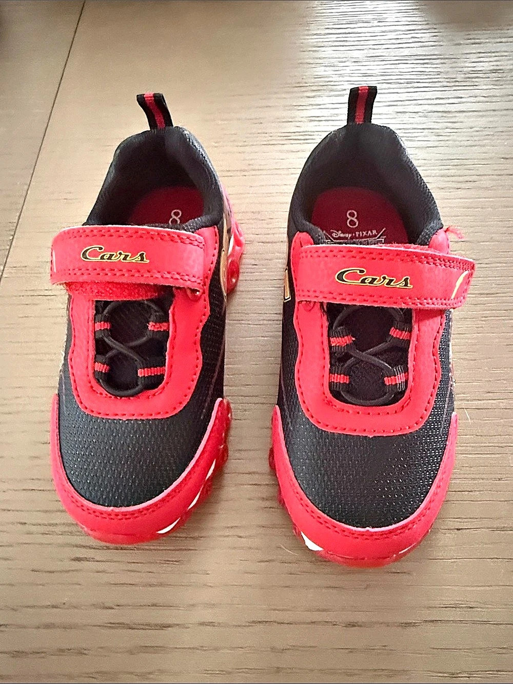 Cars Kids Light-Up Sneakers Boys US 8